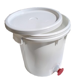 Nádoba na stáčení s výpustí 40 kg - plast
